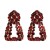 occidental style wind geometry gem earrings fashion same style super earring Earring