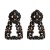 occidental style wind geometry gem earrings fashion same style super earring Earring
