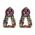 occidental style wind geometry gem earrings fashion same style super earring Earring
