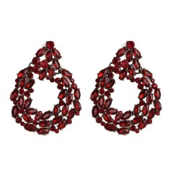 occidental style personality geometry earrings fashion color super earring