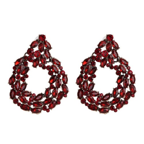 occidental style personality geometry earrings fashion color super earring