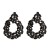 occidental style personality geometry earrings fashion color super earring