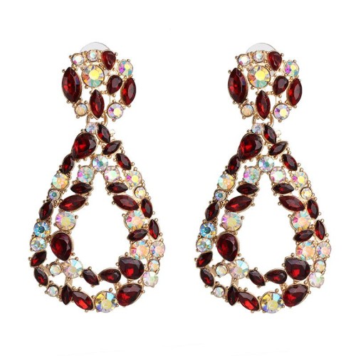 occidental style personality earrings same style gem Earring fashion earring
