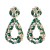 occidental style personality earrings same style gem Earring fashion earring