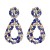 occidental style personality earrings same style gem Earring fashion earring