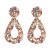 occidental style personality earrings same style gem Earring fashion earring