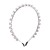 occidental style Pearl Headband fashion gem embed Headband woman more style