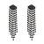 fashion long style diamond earrings geometry earring claw diamond tassel woman