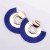  fashion ethnic style circle tassel earrings woman personality temperament occidental style all-Purpose brief pend