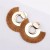  fashion ethnic style circle tassel earrings woman personality temperament occidental style all-Purpose brief pend