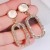  earrings woman pure silver temperament Japan and Korea earrings samll Ear clip wind Earring