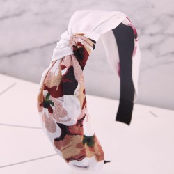 Korean style fashion Country style floral Cloth Headband Headband head buckle ..