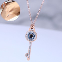 high quality occidental style fashion  fine  titanium steel rose gold sweetOL ..