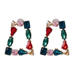 occidental style geometry earrings fashion personality all-Purpose temperament..