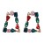 occidental style geometry earrings fashion personality all-Purpose temperament Alloy diamond ear stud Earring