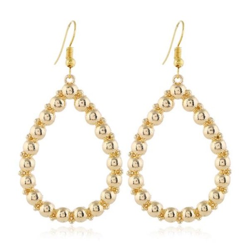 occidental style Earring  fashion exaggerating geometry hollow surface earrings woman brief earring