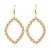 occidental style Earring  fashion exaggerating geometry hollow surface earrings woman brief earring
