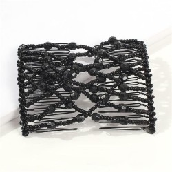 F occidental style creative elasticity head Modeling  fashion comb