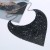 triangle aluminum scarves detachable collar necklace woman personality exaggerating Metal clavicle short necklac