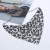 triangle aluminum scarves detachable collar necklace woman personality exaggerating Metal clavicle short necklac