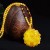 imitate sweater chain flowers drop pendant  long necklace ethnic style resin hanging ornaments