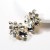 earrings exaggerating drop Acrylic diamond geometry fully-jewelled earrings woman occidental style ear stud wind