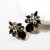 earrings exaggerating drop Acrylic diamond geometry fully-jewelled earrings woman occidental style ear stud wind