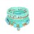 occidental style personality brief bracelet  fashion Bohemia  multilayer beads bracelet woman racelet F
