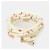   occidental style Metal Eiffel Tower all-Purpose beads multilayer temperament bracelet woman F