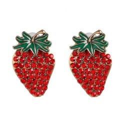 personality ear stud lovely girl student fruits earrings fashion occidental st..
