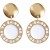 occidental style Rome digit earrings creative retro fashion sequin hollow watch-face candy colors ear stud woman