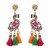 UR personality ethnic style earrings retro tassel earring animal Earring
