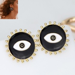 occidental style fashion  Metal eyes personality ear stud