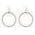 occidental style fashion earrings lady color beads earring fashion Round