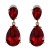occidental style classic fashion drop earrings earring color glass all-Purpose