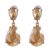 occidental style classic fashion drop earrings earring color glass all-Purpose