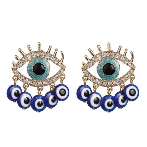 UR eyes earrings star pendant eyes