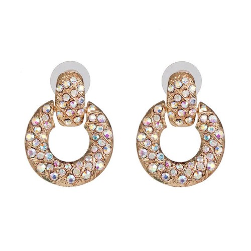 occidental style fashion exaggerating earring temperament geometry big earrings Alloy Earring