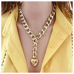 occidental style  heart-shaped creative pendant woman  brief chain short style..