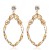 occidental style colorful diamond earrings  fashion personality geometry Alloy diamond earring woman  F