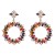 UR fashion beautiful Pearl Rhinestone earrings occidental style wind earring high-end