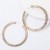 occidental style personality big circle Alloy diamond Rhinestone fully-jewelled earrings woman personality super