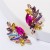 fashion occidental style personality Alloy diamond Rhinestone fully-jewelled earrings woman trend brief ear stud