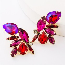 occidental style exaggerating personality Alloy diamond glass diamond fully-je..