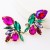 occidental style exaggerating personality Alloy diamond glass diamond fully-jewelled earrings woman fashion temper