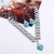 occidental style fashion  Alloy flash diamond gem temperament false collar necklace  earrings set  drop diamond t