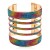 occidental style exaggerating Metal opening bangle  temperament fashion multilayer fully-jewelled woman  multico
