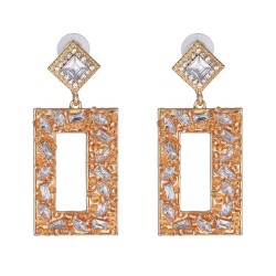 UR fashion earrings occidental style wind geometry earring high-end