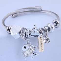 occidental style fashion  Metal all-PurposeDL concise shine cartoon pendant mo..