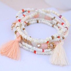 occidental style trend  Bohemia noble wind mash up beads accessories tassel te..